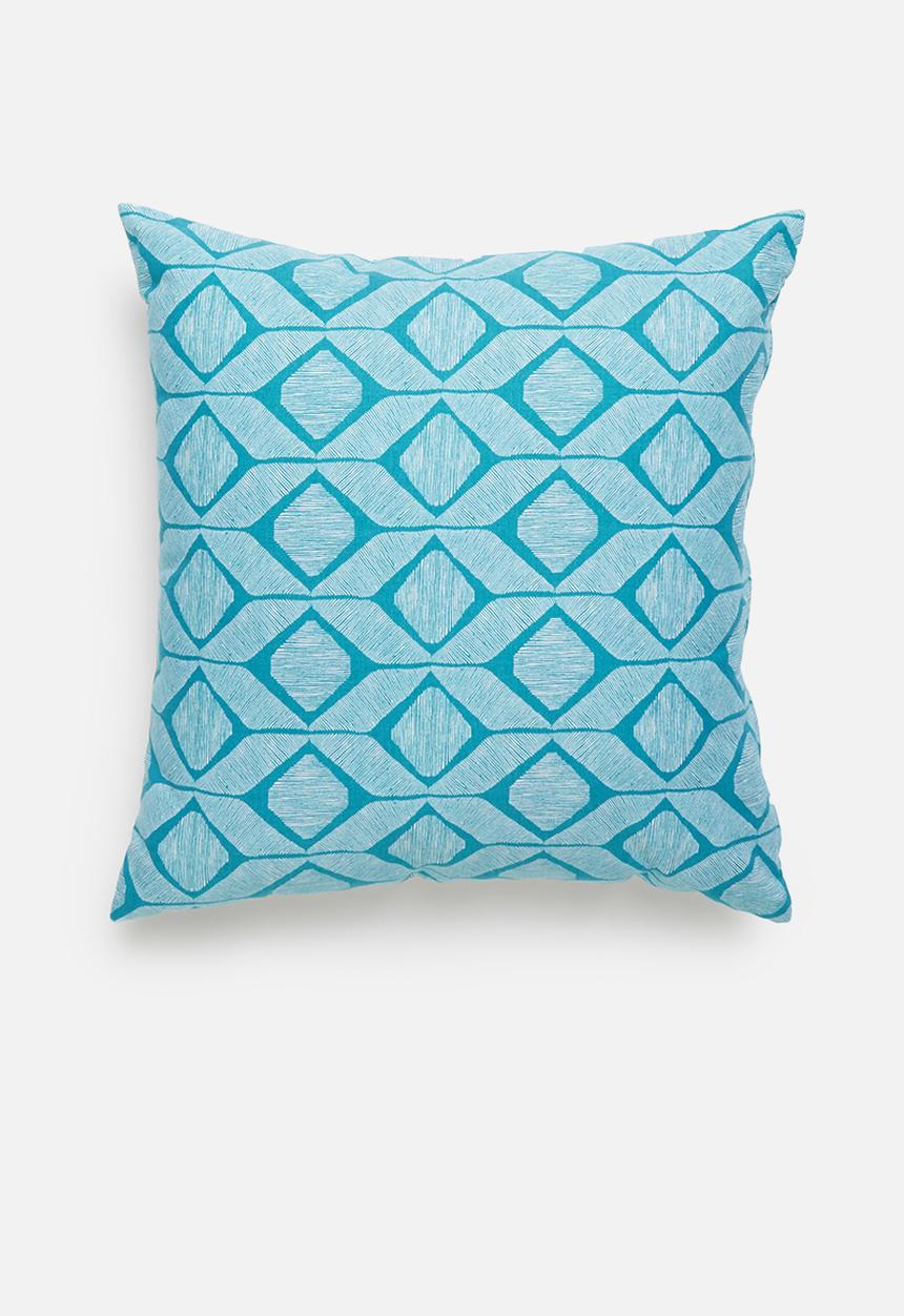 Grey Gardens - Nandi cushion cover - aqua