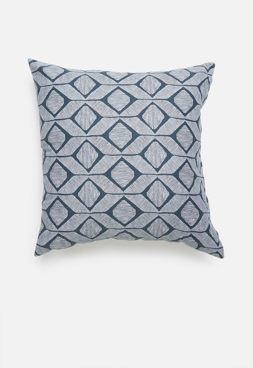 Grey Gardens - Nandi cushion cover - charcoal