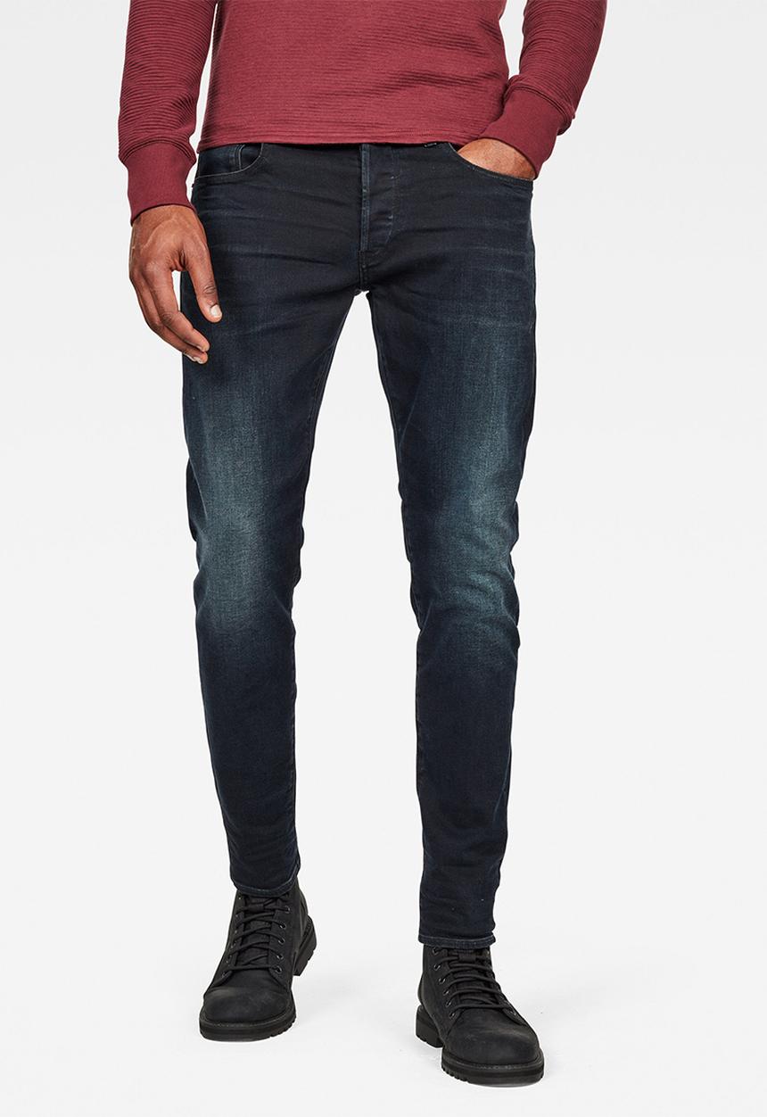 G-STAR - 3301 Slim  jeans - navy 