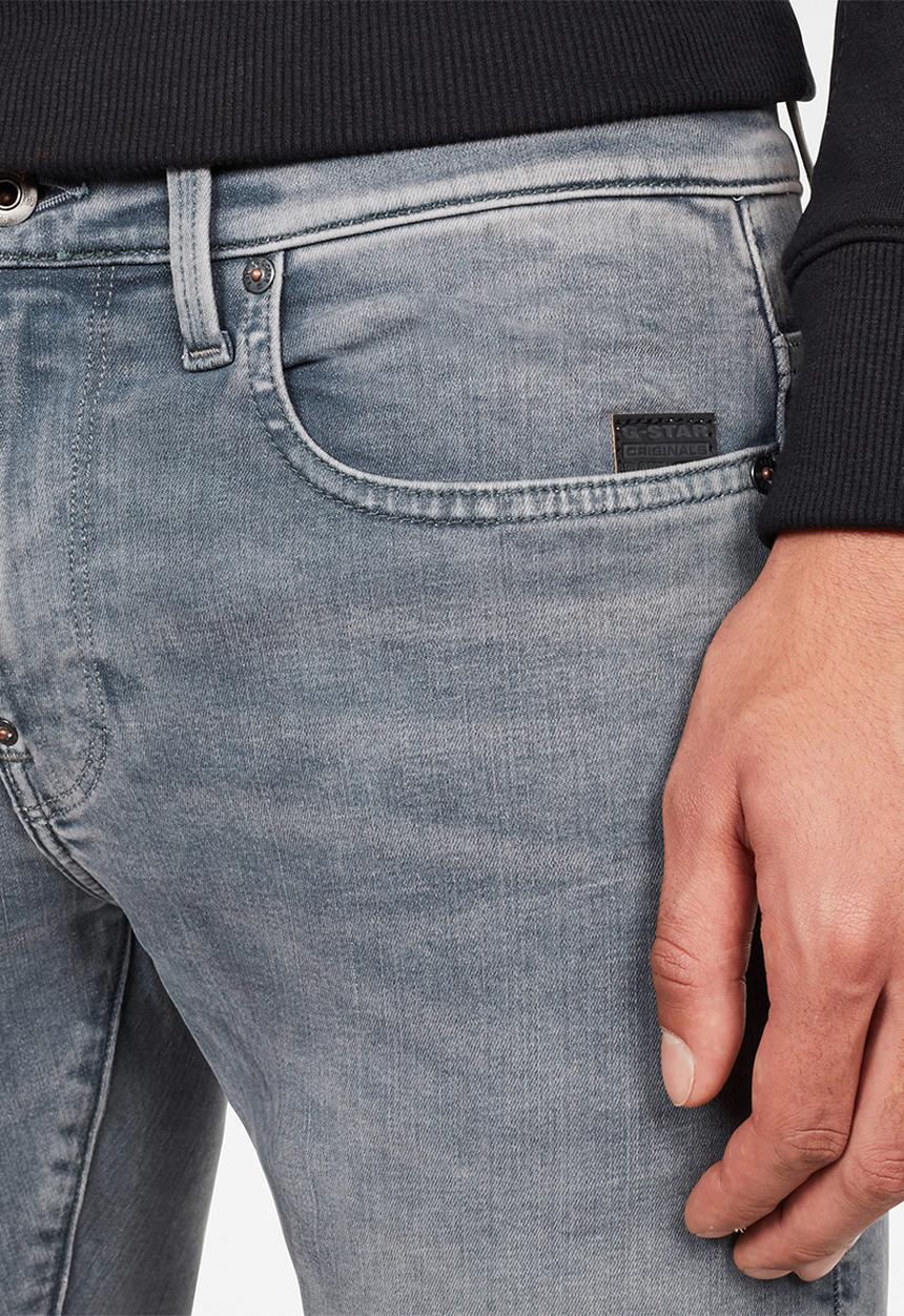 G-STAR - Revend skinny-Wess grey superstretch