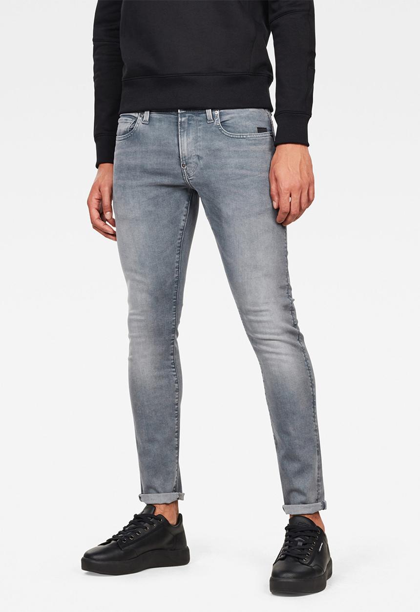 G-STAR - Revend skinny-Wess grey superstretch