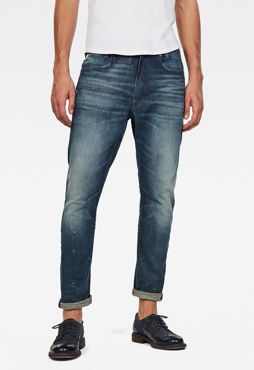 G-STAR - D-staq 3d slim  jeans - blue 