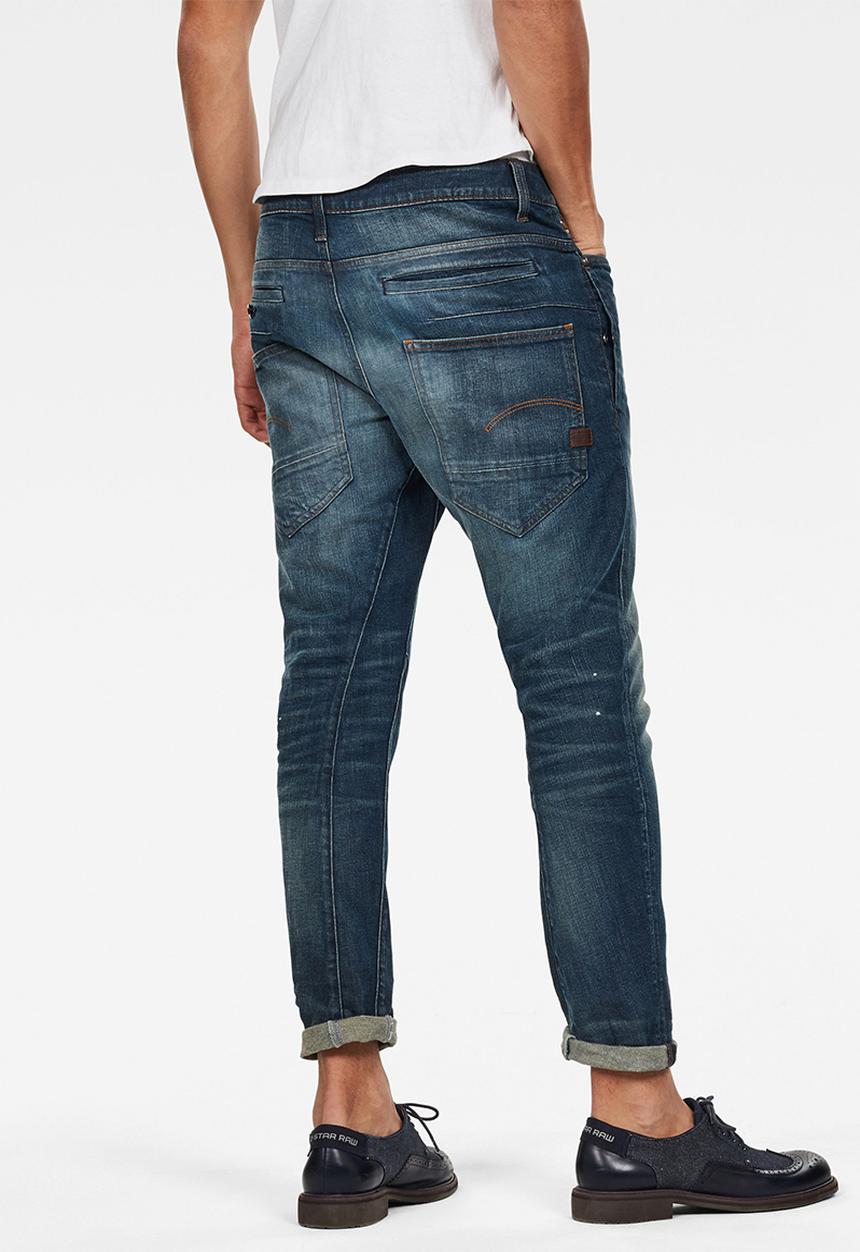 G-STAR - D-staq 3d slim  jeans - blue 