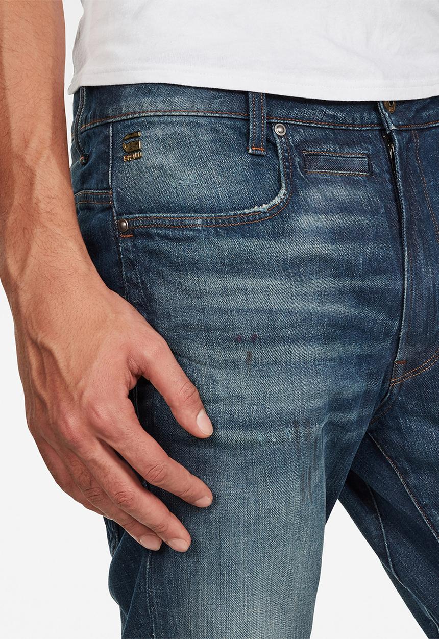 G-STAR - D-staq 3d slim  jeans - blue 