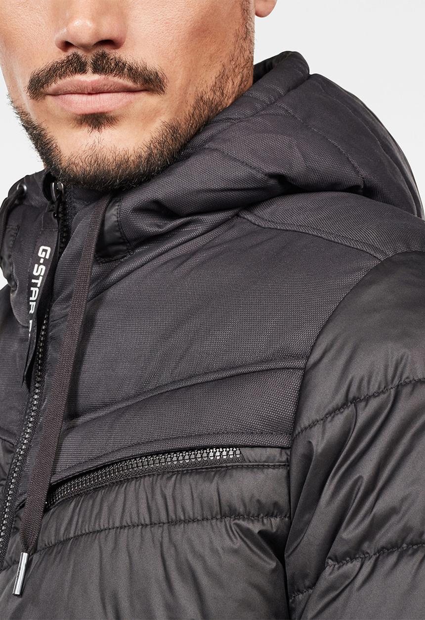 G-STAR - Attac quilted hdd jacket - black