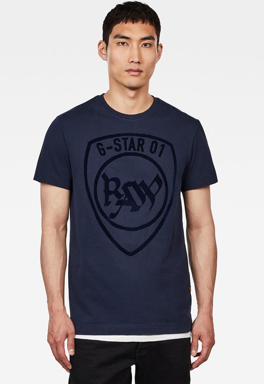 G-STAR - Graphic 10 short sleeve T-shirts - blue