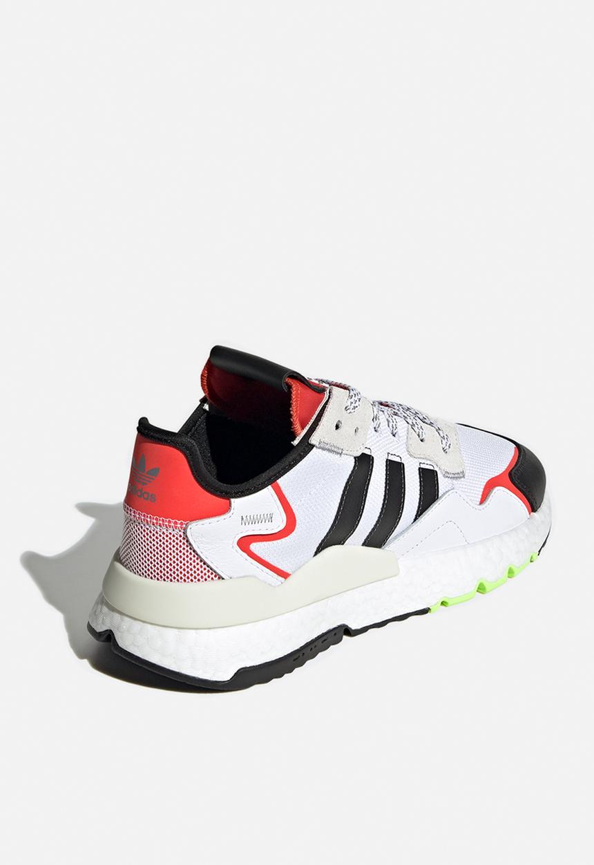 adidas Originals - Nite Jogger - ftwr white / core black / hi-res red