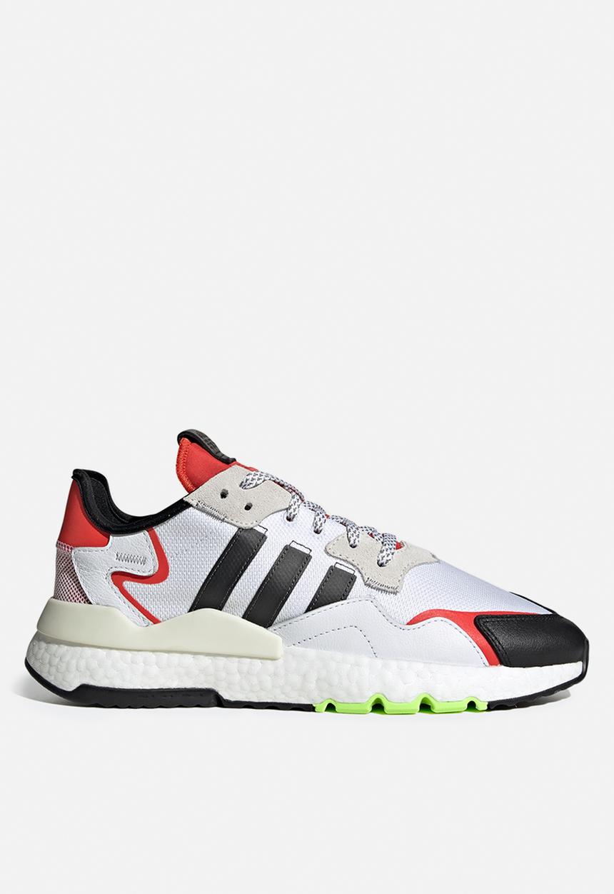 adidas Originals - Nite Jogger - ftwr white / core black / hi-res red