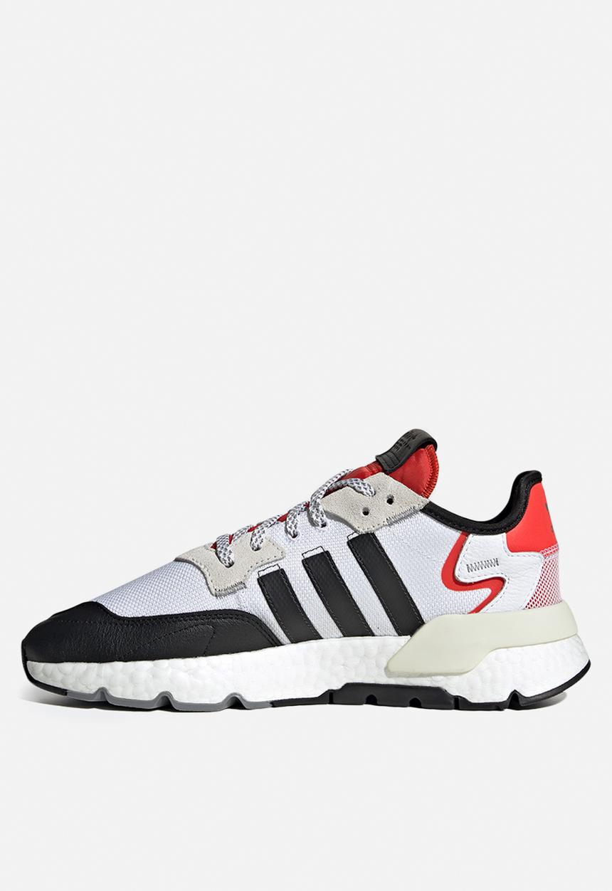 adidas Originals - Nite Jogger - ftwr white / core black / hi-res red