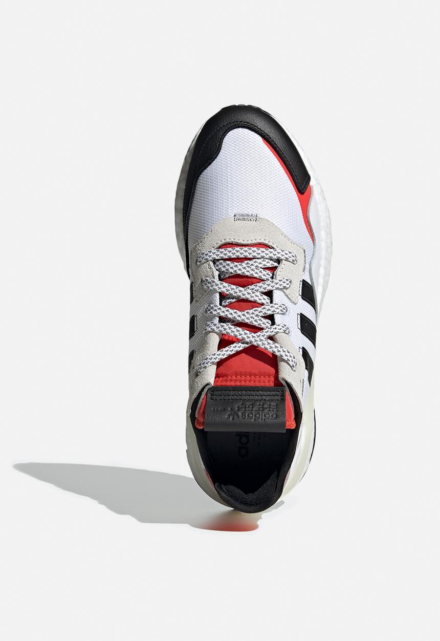 adidas Originals - Nite Jogger - ftwr white / core black / hi-res red
