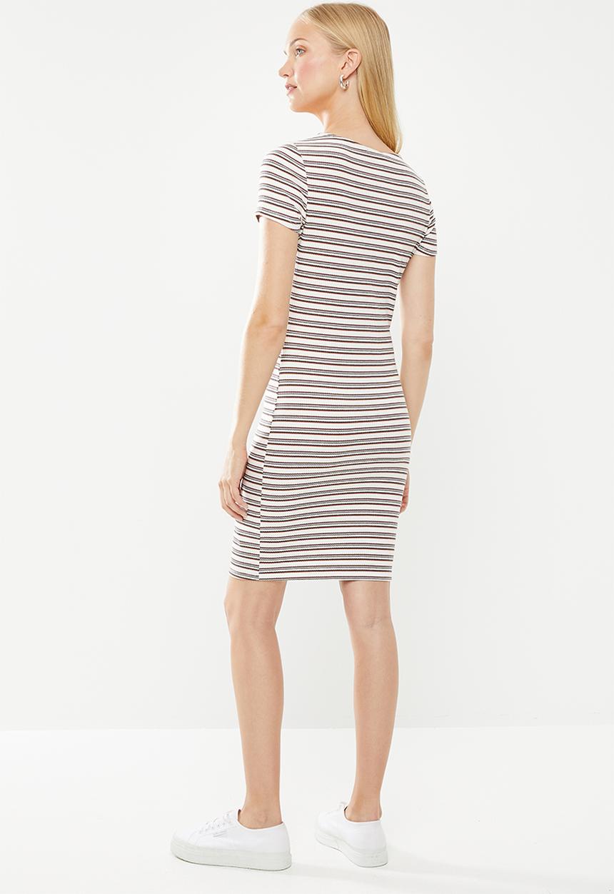Cotton On - Gabby short sleeve mini dress - multi