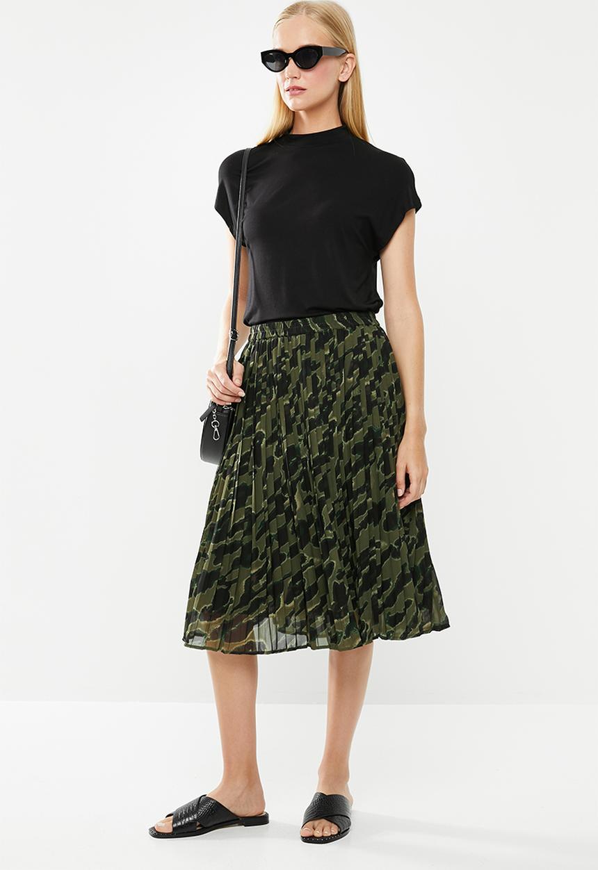 Vero Moda - Nilla skirt - Ivy green