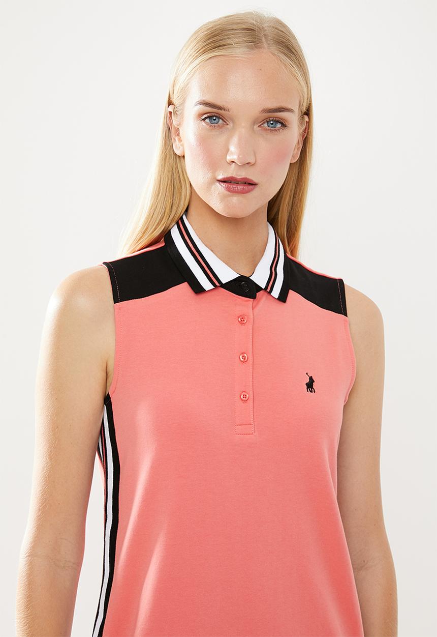 POLO - Erica casual dress - coral