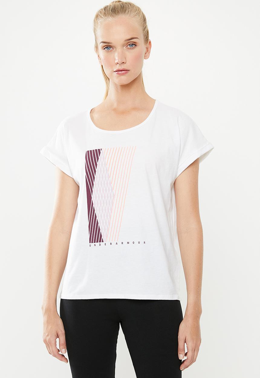 Under Armour - Graphic entwined fashion - white & black 