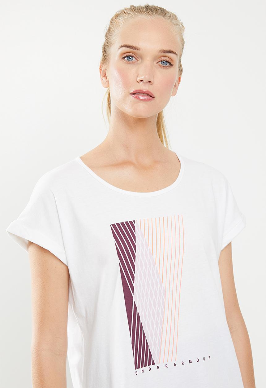 Under Armour - Graphic entwined fashion - white & black 