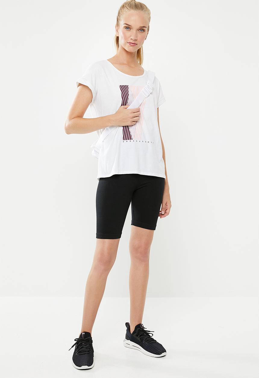 Under Armour - Graphic entwined fashion - white & black 