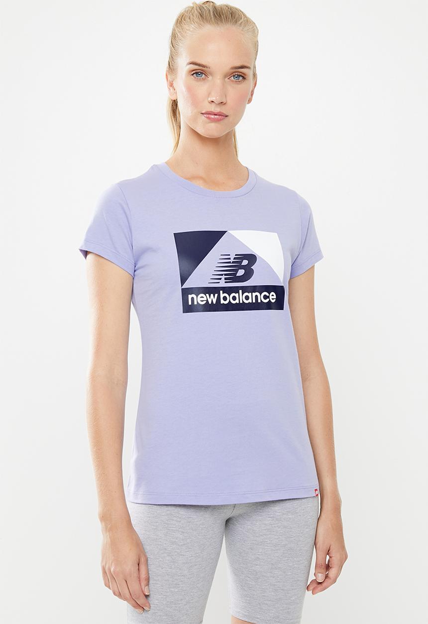 New Balance  - Archive tee - purple