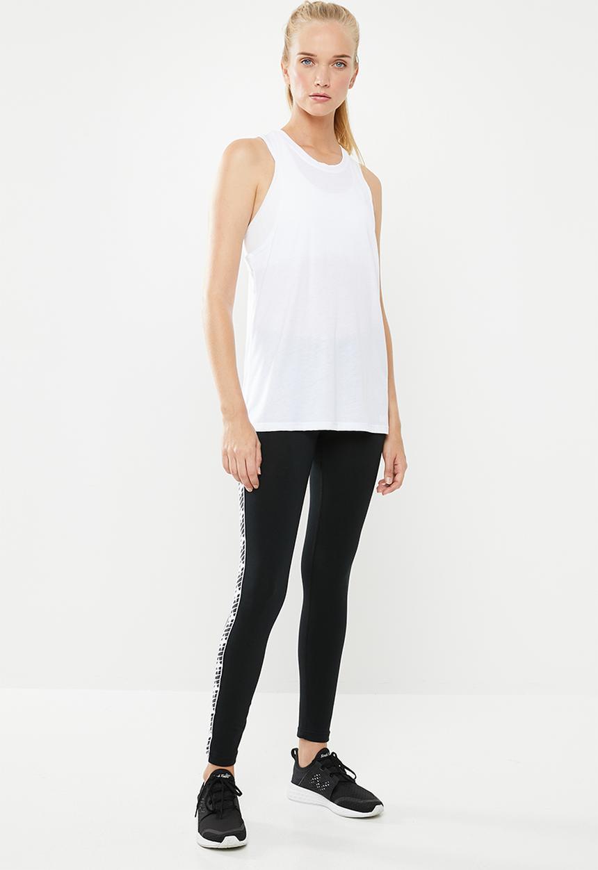 New Balance  - Relentless heather tank  - white