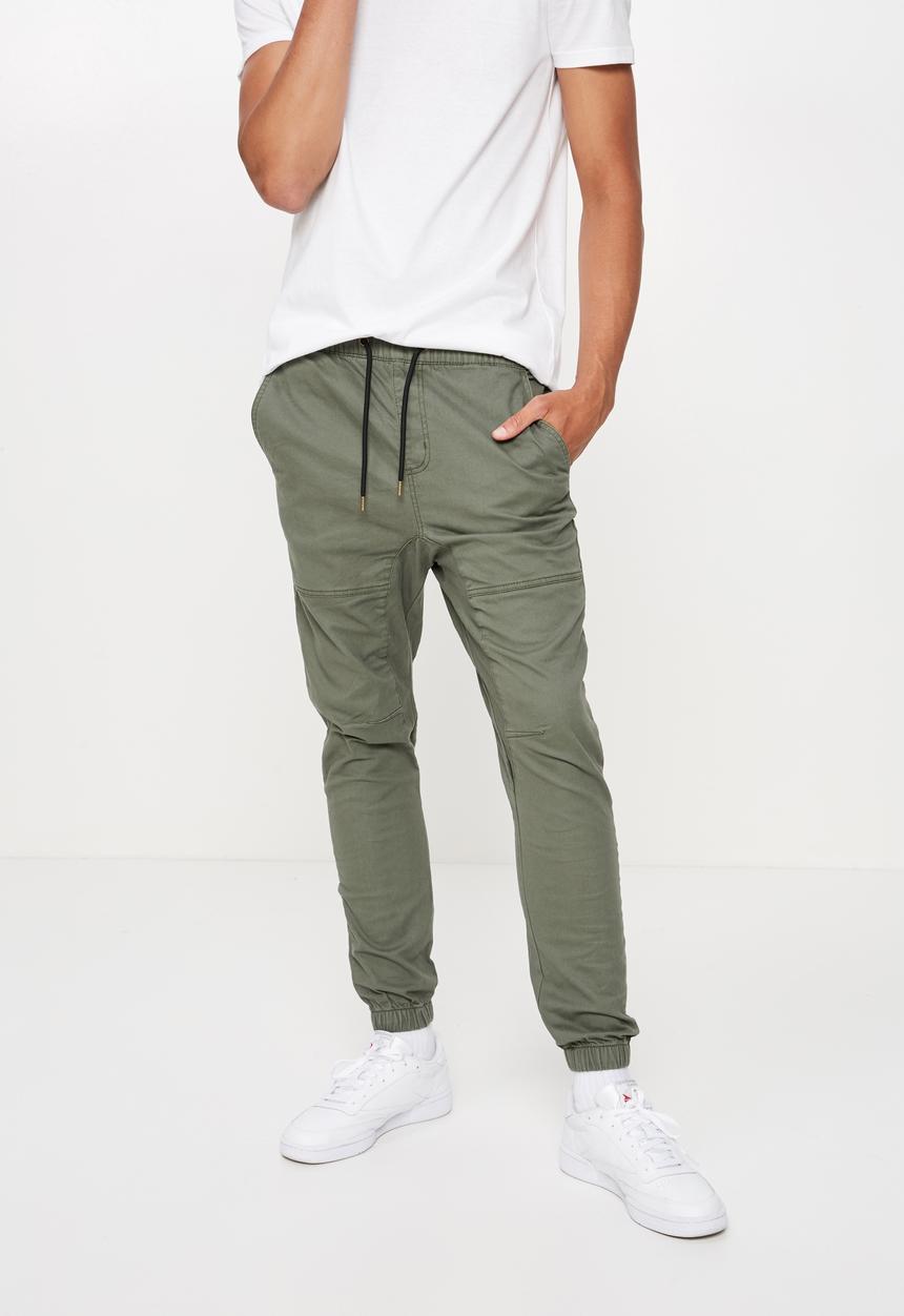 Factorie - Cuffed pant - green