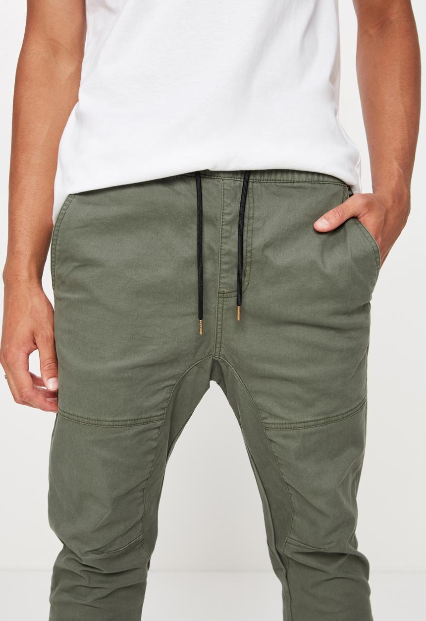 Factorie - Cuffed pant - green