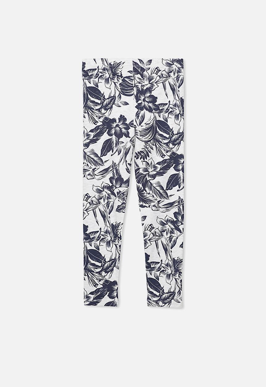 Cotton On - Huggie tights - grey & navy 