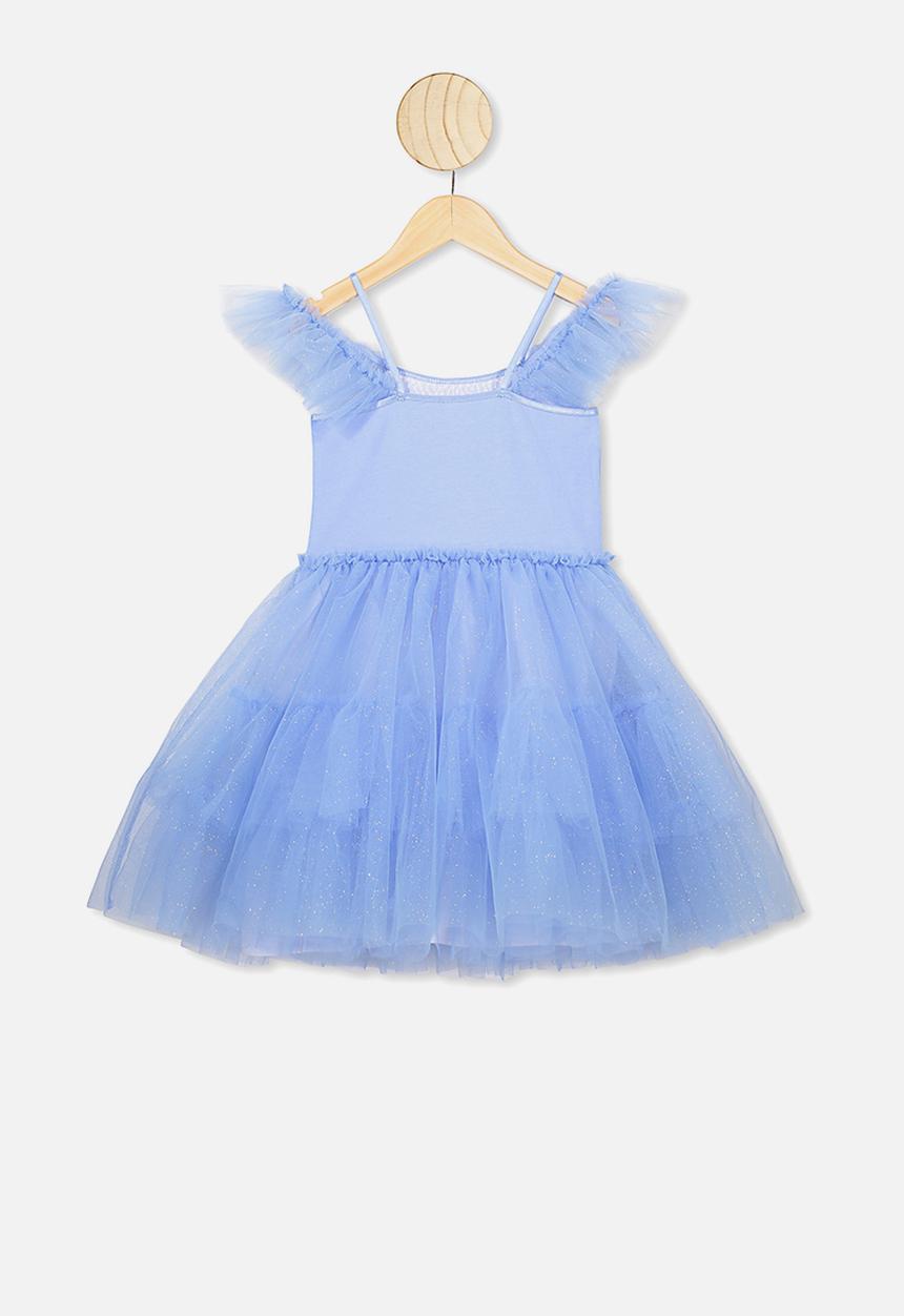Cotton On - Iris tulle dress -  blue