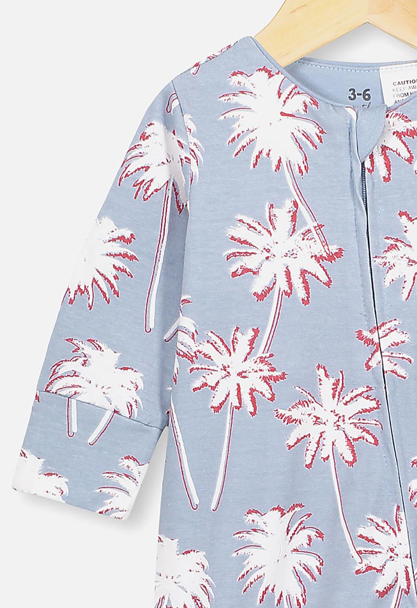 Cotton On - The long sleeve zip romper - multi 