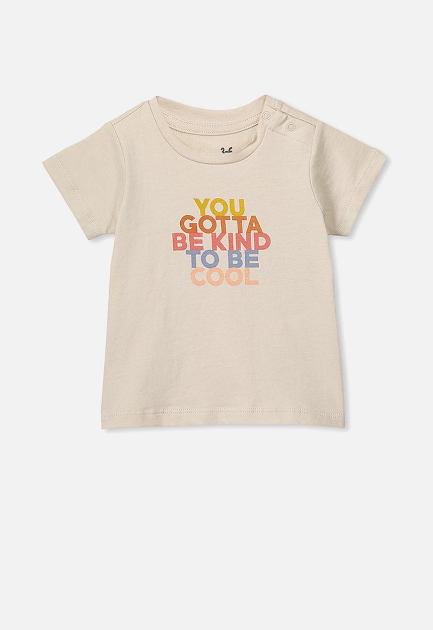 Cotton On - Jamie short sleeve tee - beige