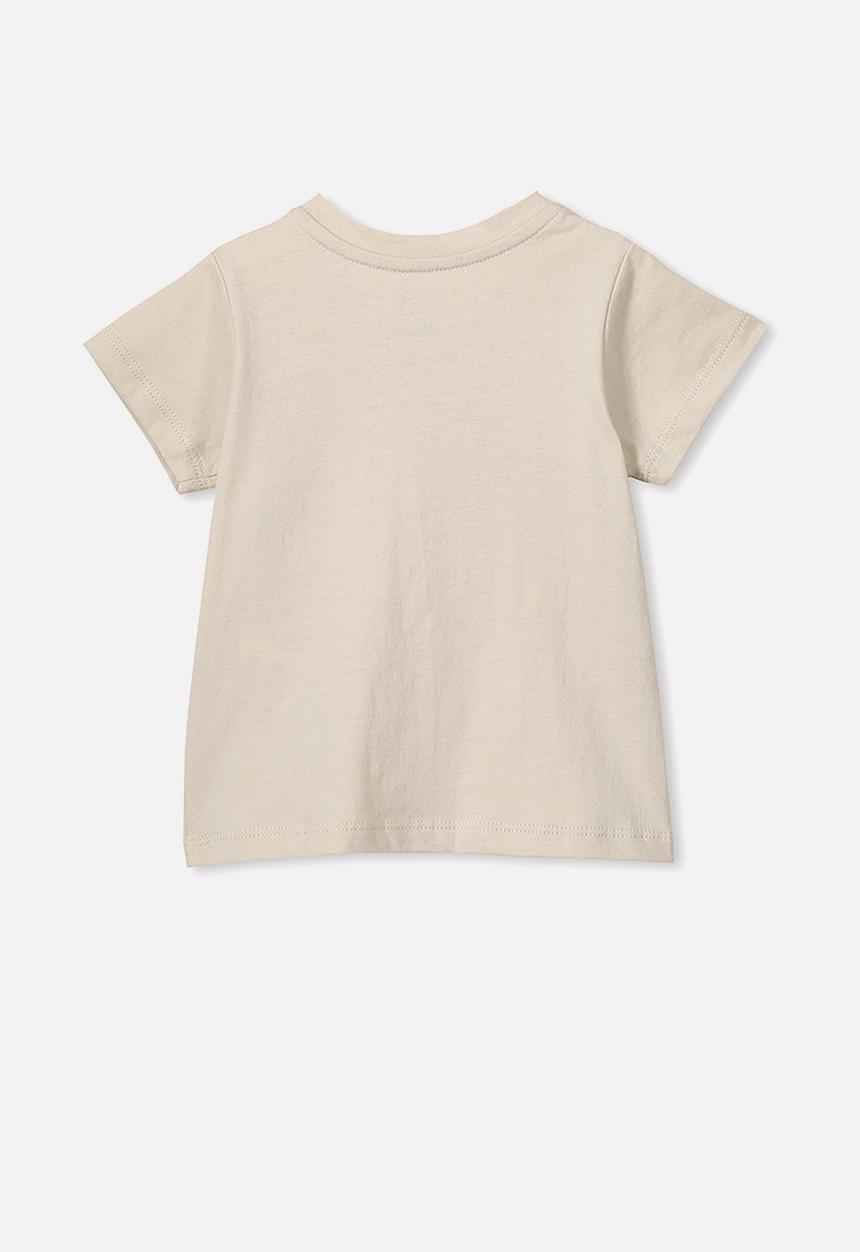 Cotton On - Jamie short sleeve tee - beige