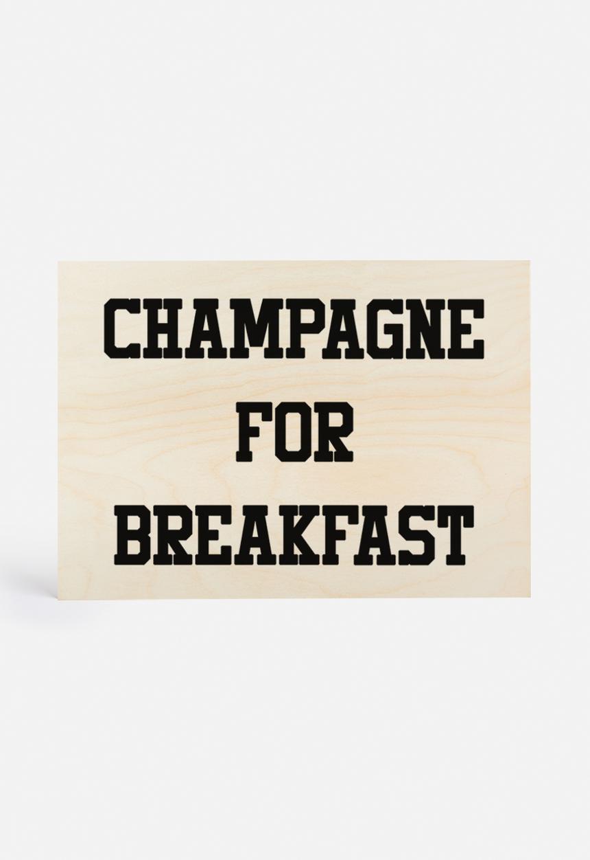 The Aestate - Champagne For Breakfast