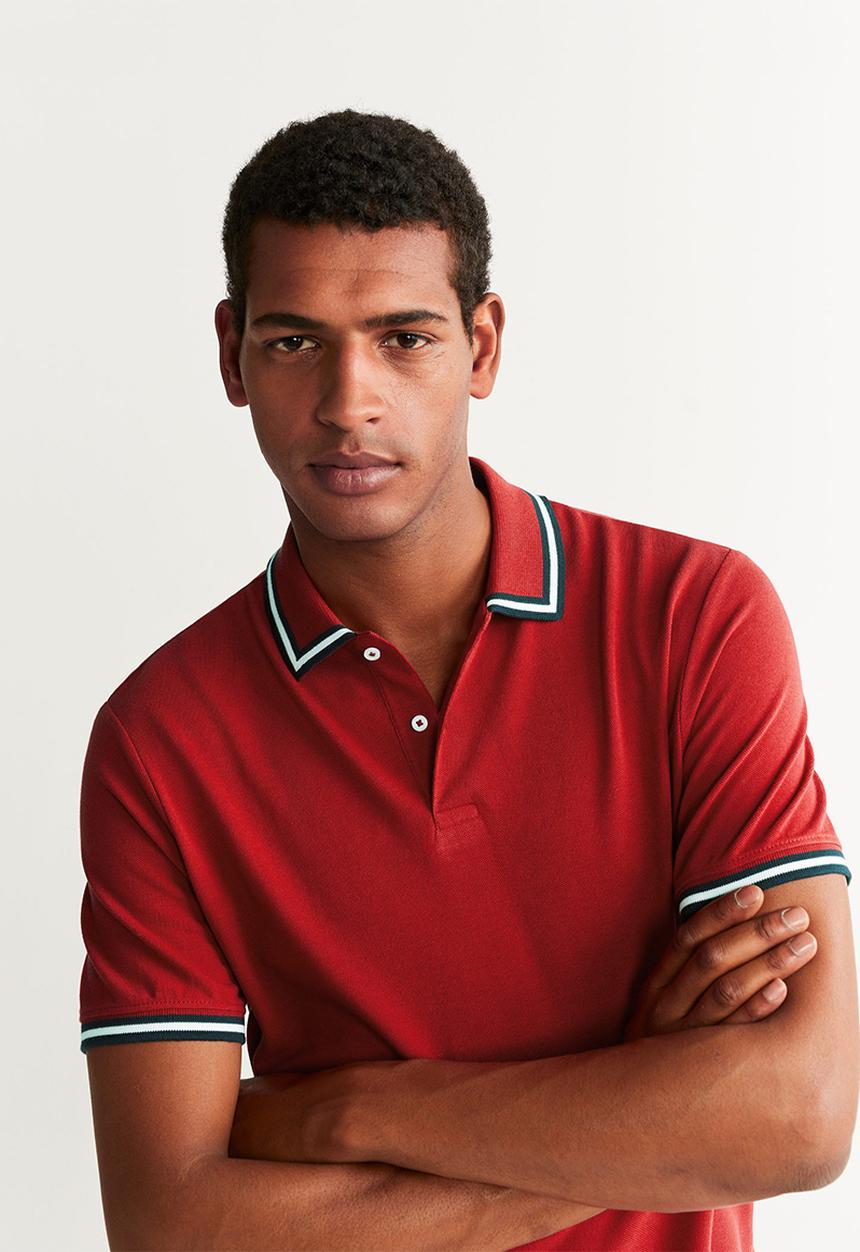 MANGO - Coco polo - red