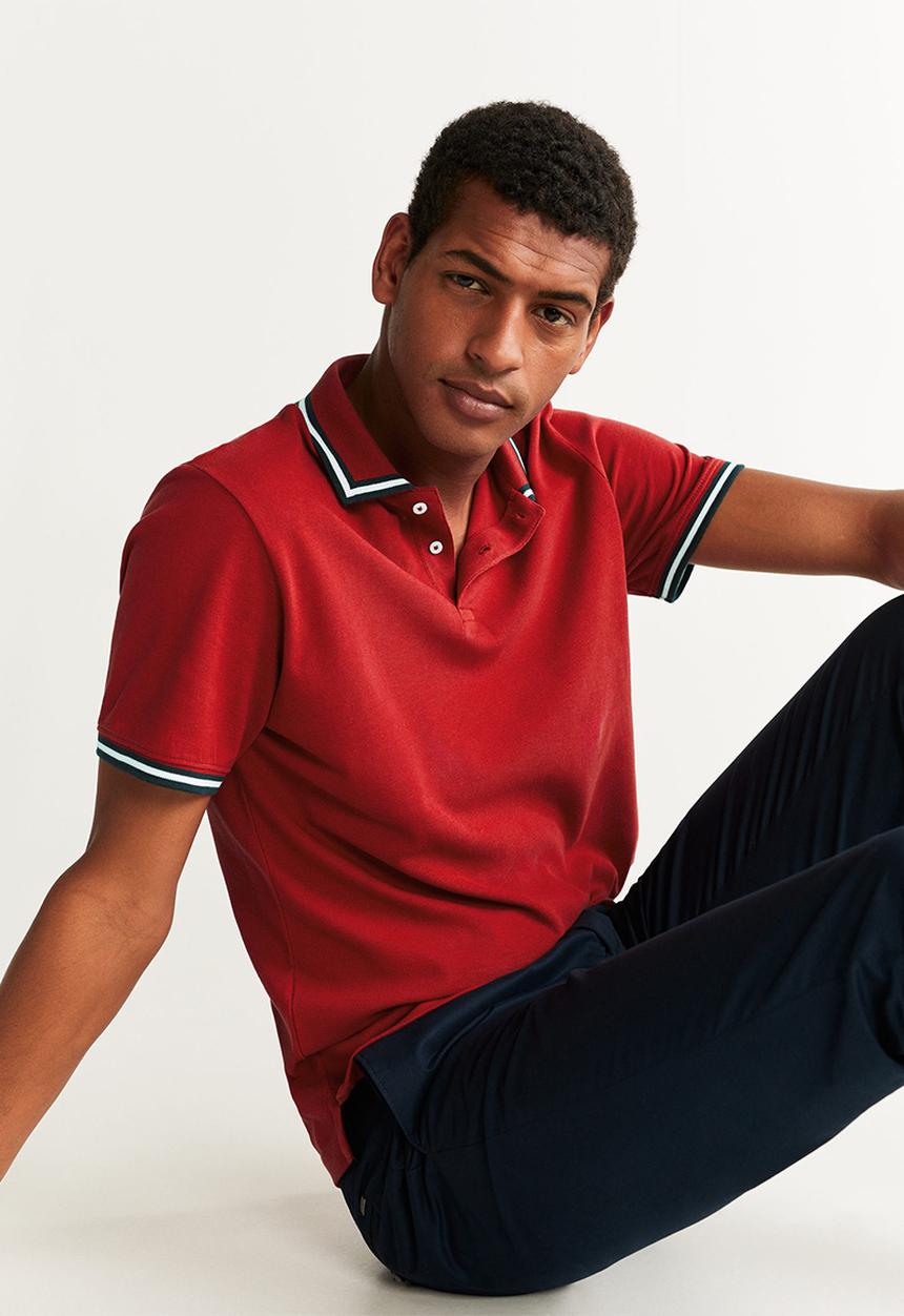 MANGO - Coco polo - red