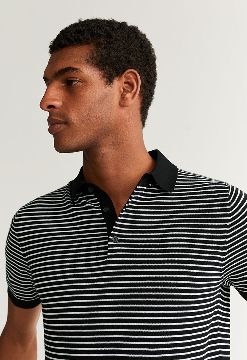 MANGO - Cala polo - black & white