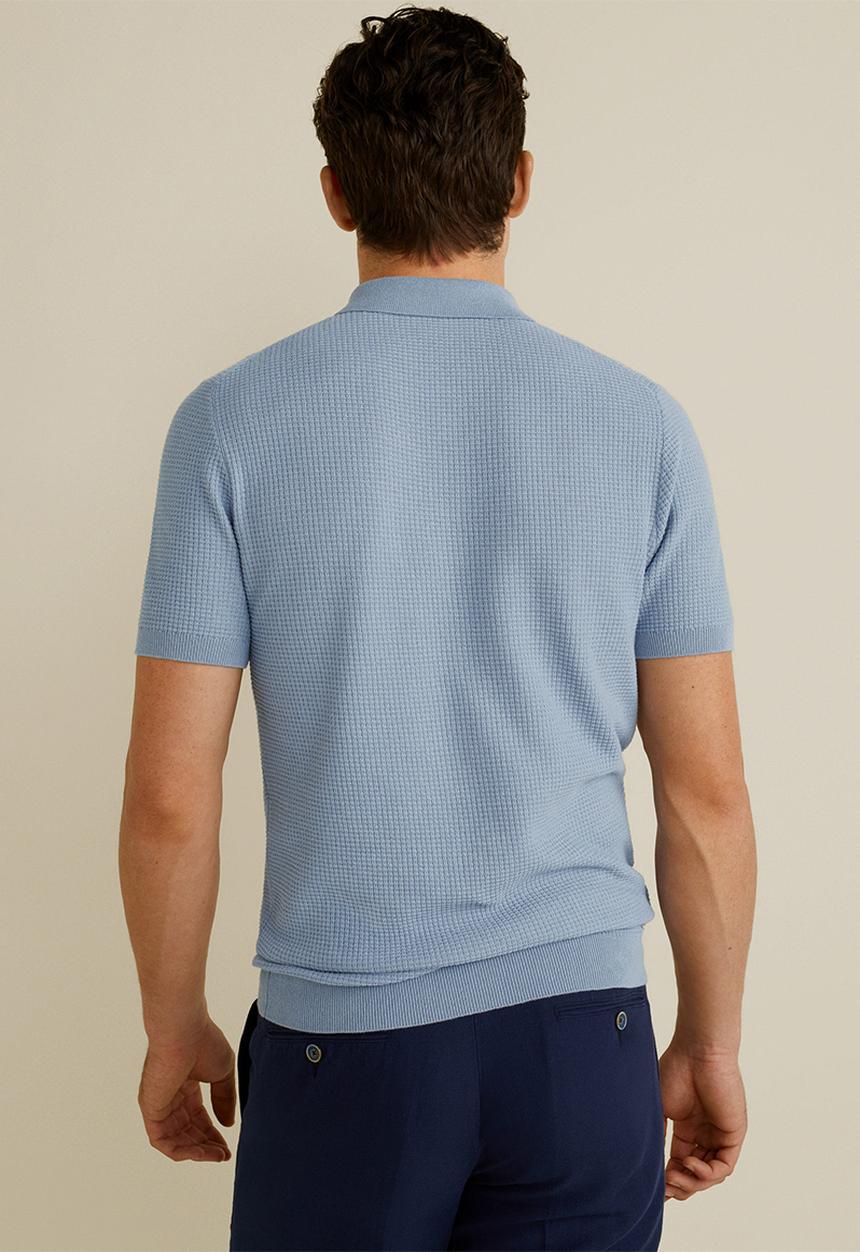 MANGO - Cas polo - blue