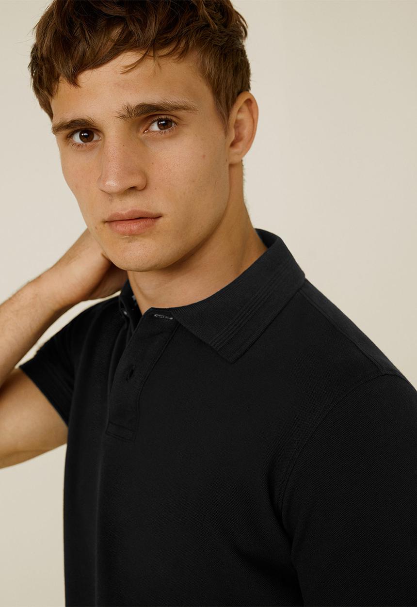 MANGO - Rea polo - black