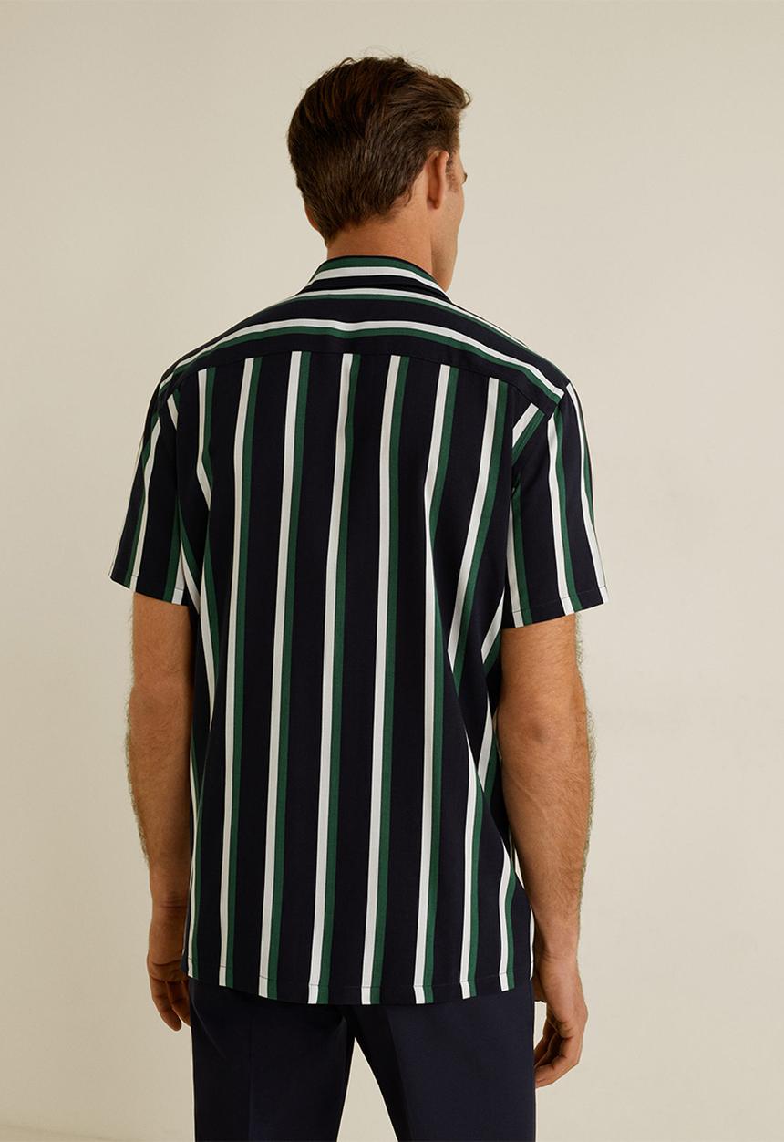 MANGO - Gacel shirt - navy