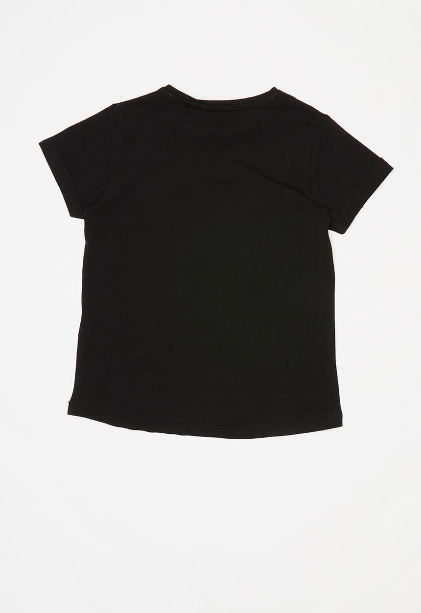 GUESS - Short sleeve guess tri tee - black