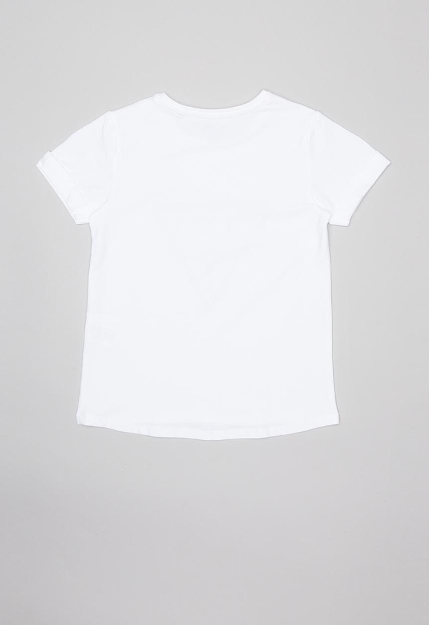 GUESS - Short sleeve guess tri tee - white & green