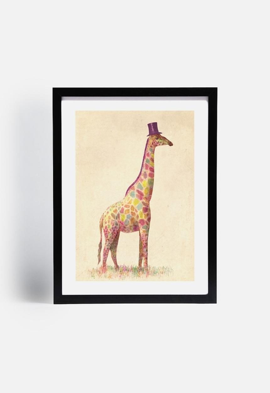 Terry Fan - Fashionable Giraffe