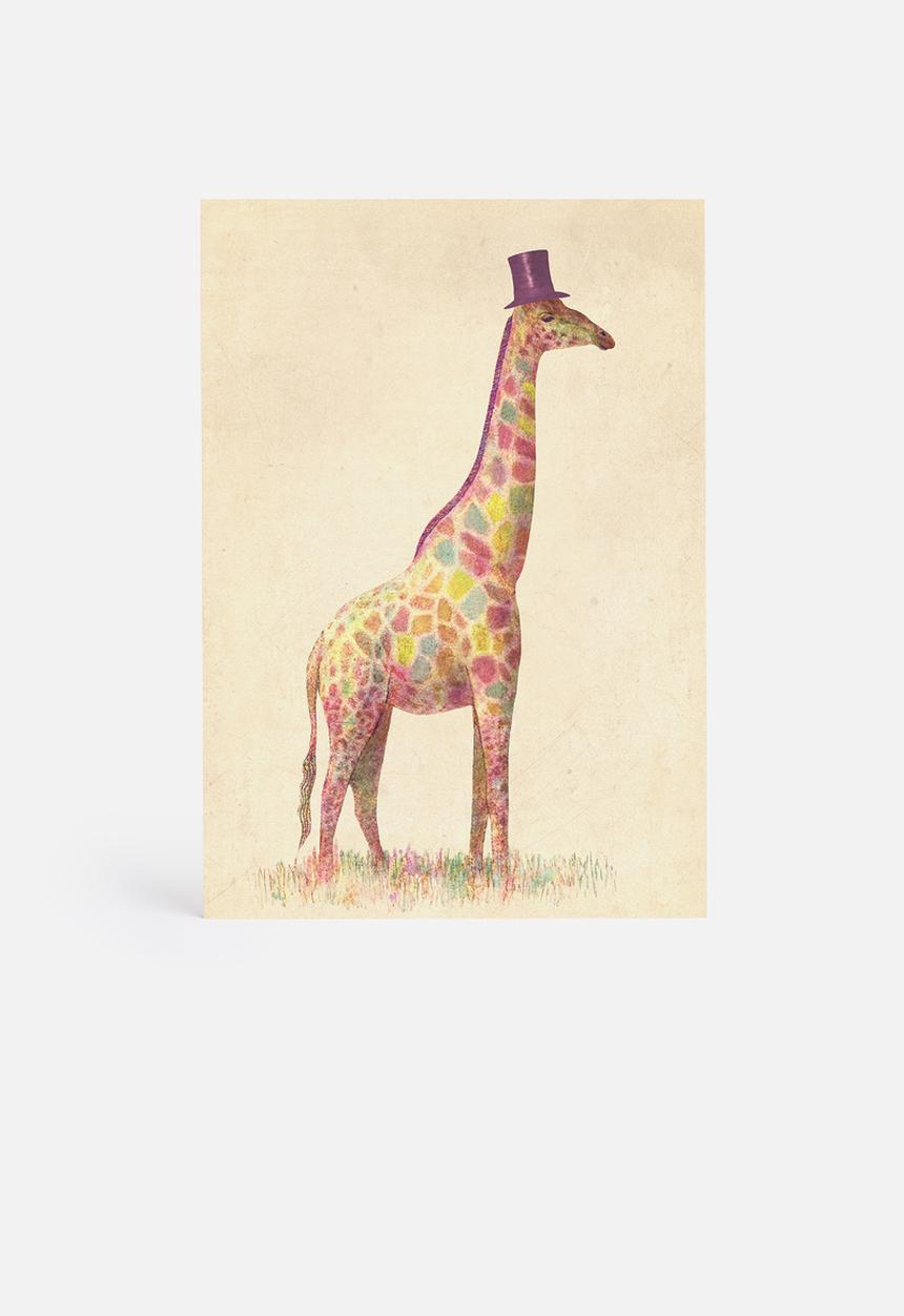 Terry Fan - Fashionable Giraffe