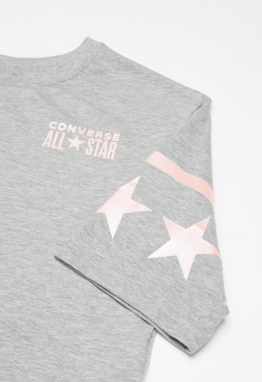 Converse - Converse all star peplum knit top - multi