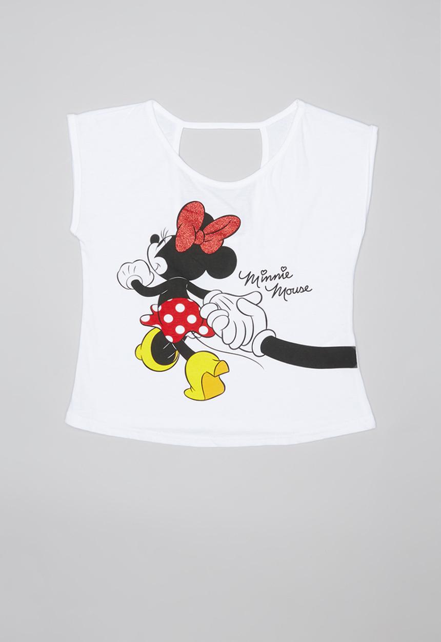Rebel Republic - Teens Minnie Mouse tee - white