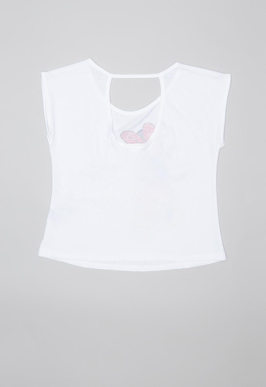 Rebel Republic - Teens Minnie Mouse tee - white