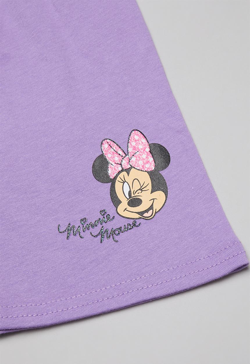 Pop Candy - Girls minnie mouse set - white & purple