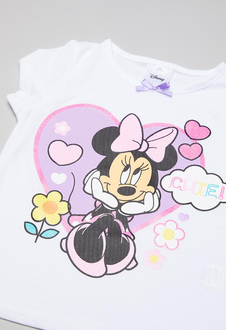 Pop Candy - Girls minnie mouse set - white & purple