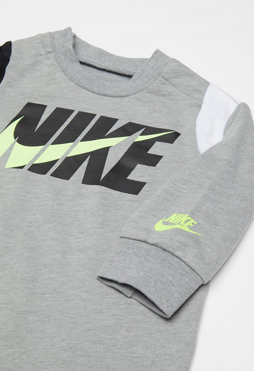Nike - Nike colour block coverall - grey 