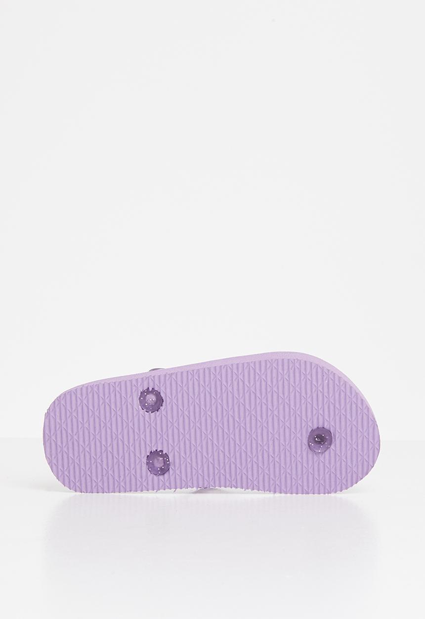 Rebel Republic - Frozen flip flop - purple & blue
