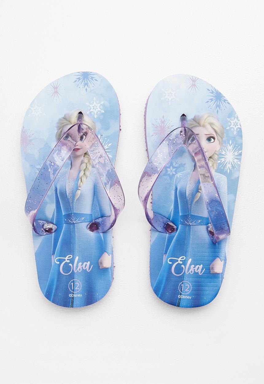 Rebel Republic - Frozen flip flop - purple & blue