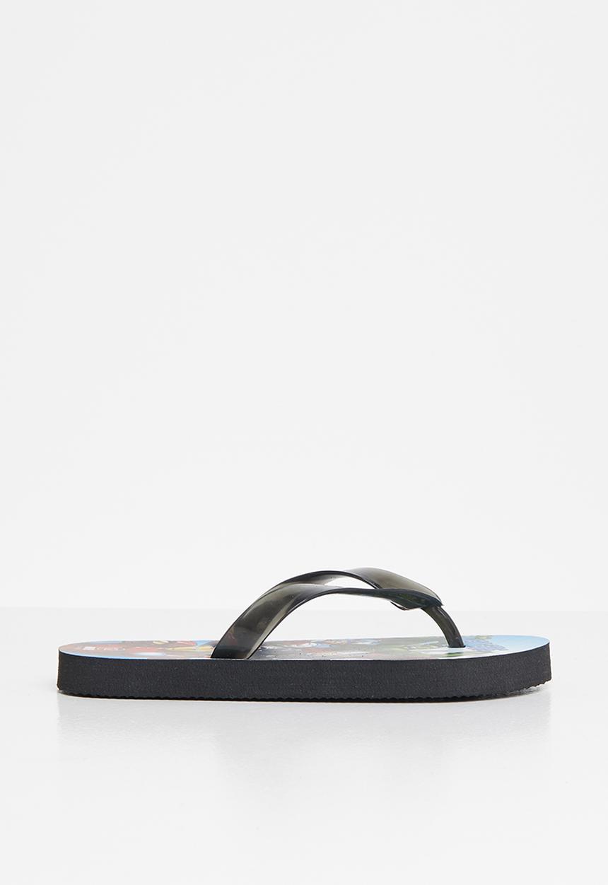 Pop Candy - Black panther flip flop - blue