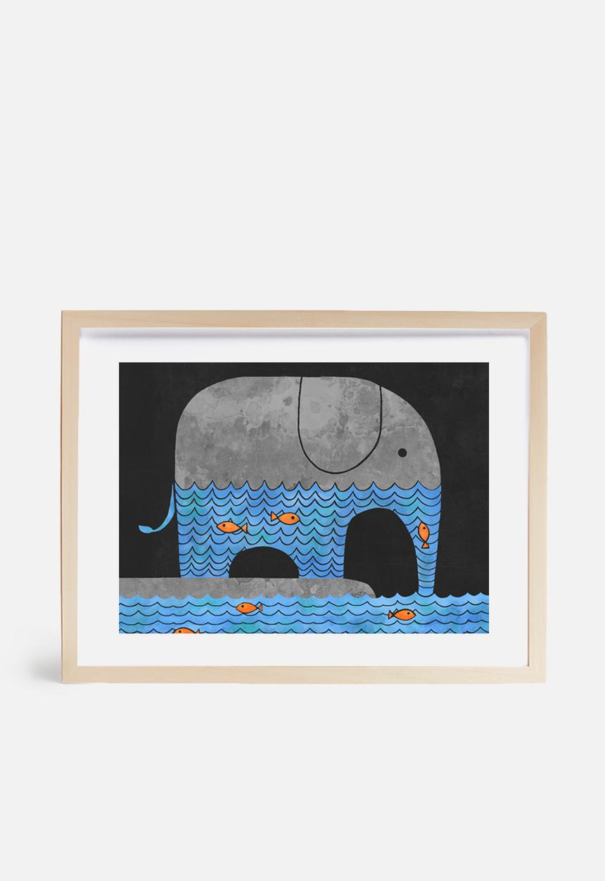Terry Fan - Thirsty Elephant